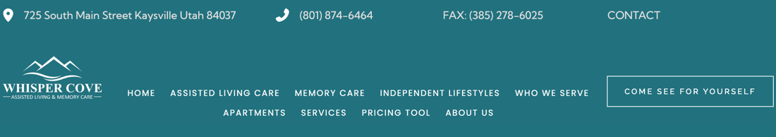 Whisper Cove Assisted Living Center of Kaysville LLC